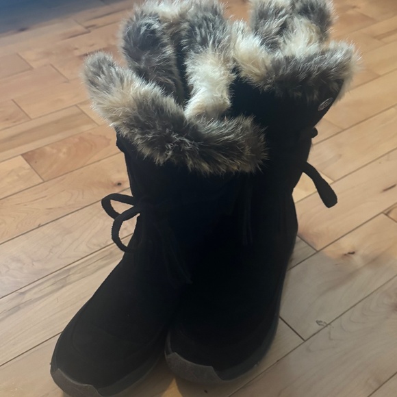 Pajar suede and fur mid calf winter boots EUR size 39 - Picture 3 of 6